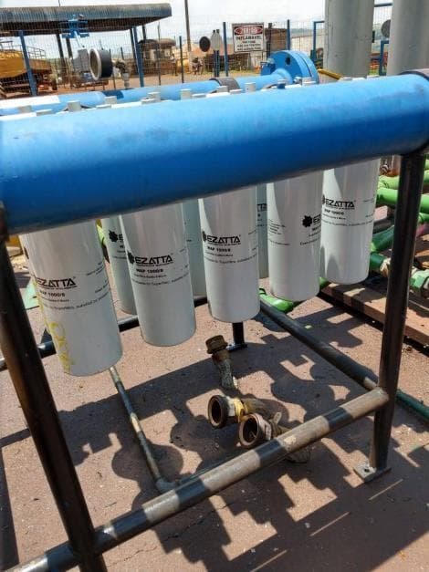 Vaso de ultrafiltração em gerador de energia