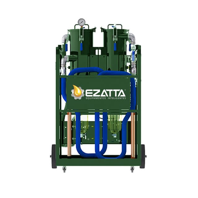 Máquina para Filtragem Diálise de Óleo Hidráulico MDH 7+7