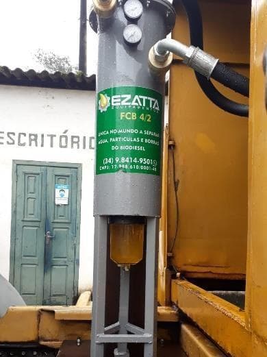 Ultrafiltração no comboio de abastecimento