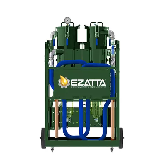 Máquina para Filtragem Diálise de Óleo Diesel MDD4+4