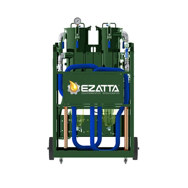 Máquina para Filtragem Diálise de Óleo Hidráulico MDH 4+4